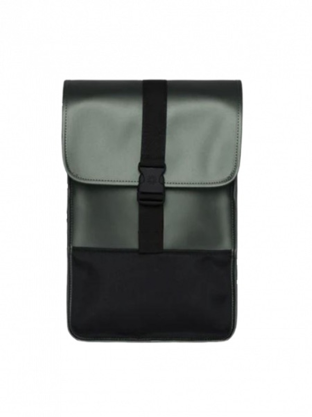 Rains Buckle Backpack Mini Silver Pine